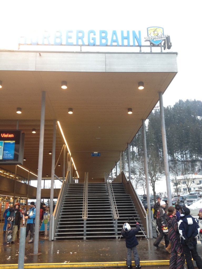 Ansicht 3-läufige Hauptreppe Horbergbahn